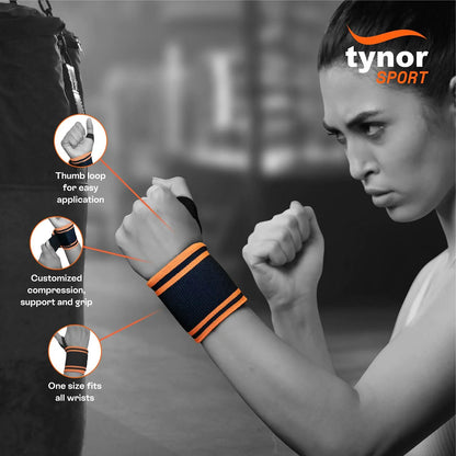 Tynor Wrist Wrap with Thumb Loop