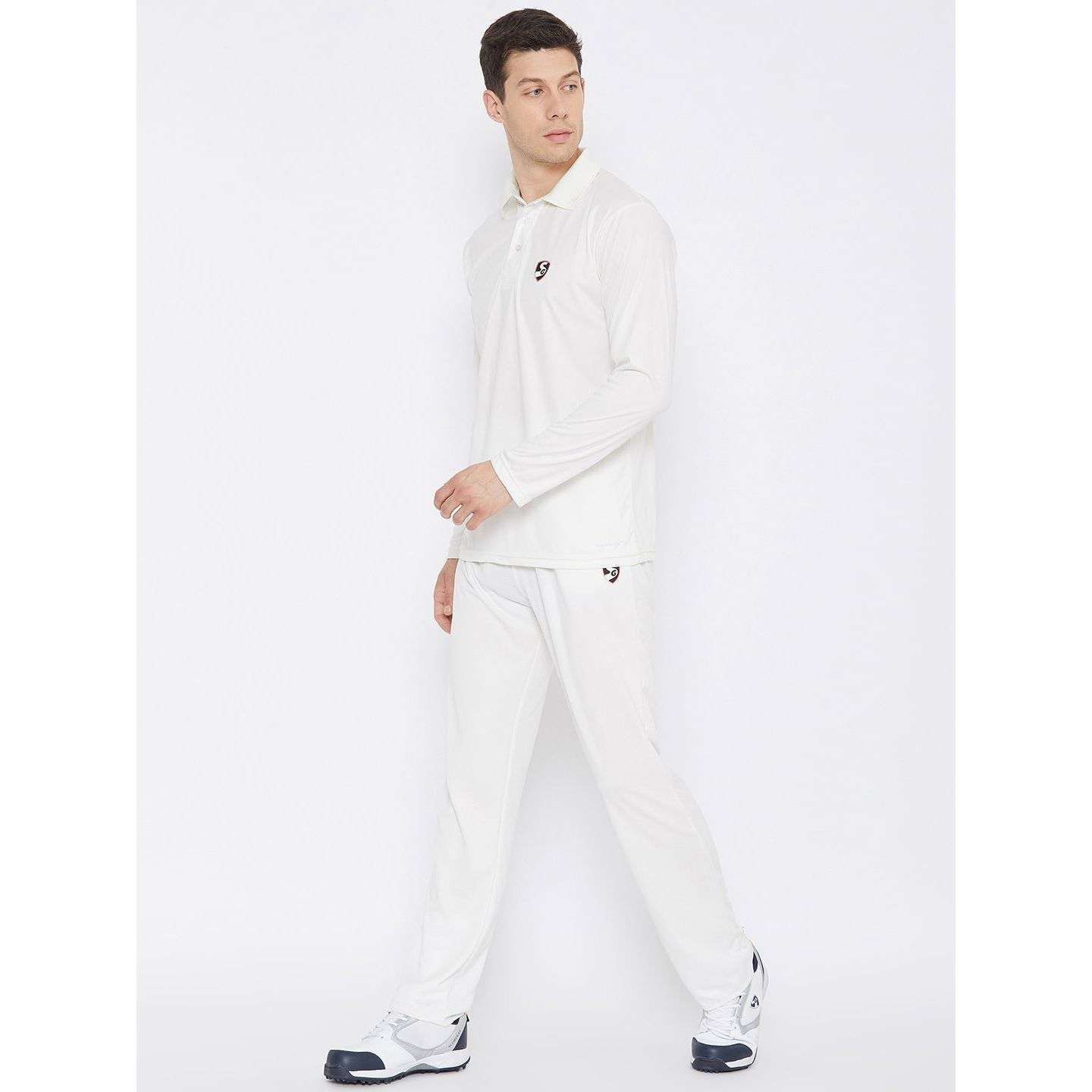 SG Club Full Sleeve Combo Cricket Whites