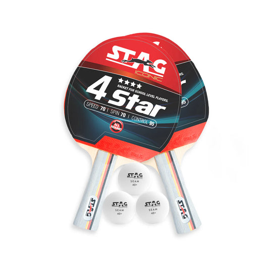 Stag Iconic 4 Star Table Tennis Playset