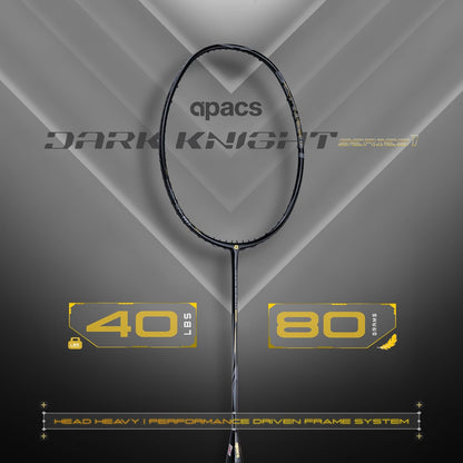 APACS DARK KNIGHT BADMINTON RACQUET
