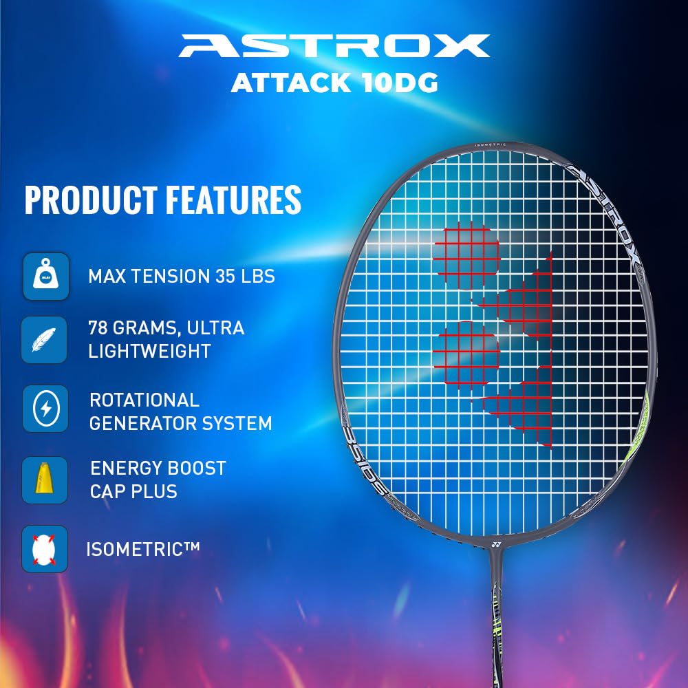 YONEX ASTROX ATTACK 10 DG BADMINTON RACQUET