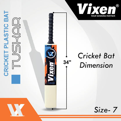 Vixen Tuskar Plastic Cricket Bat