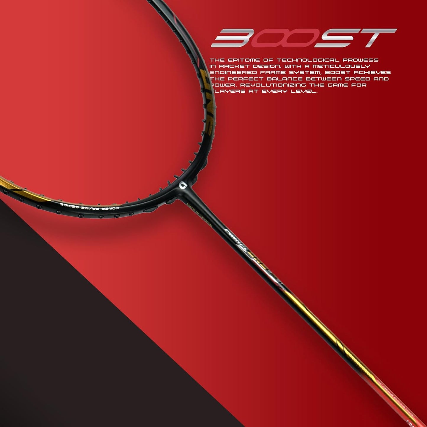 APACS FINAPI ONE BOOST BADMINTON RACQUET