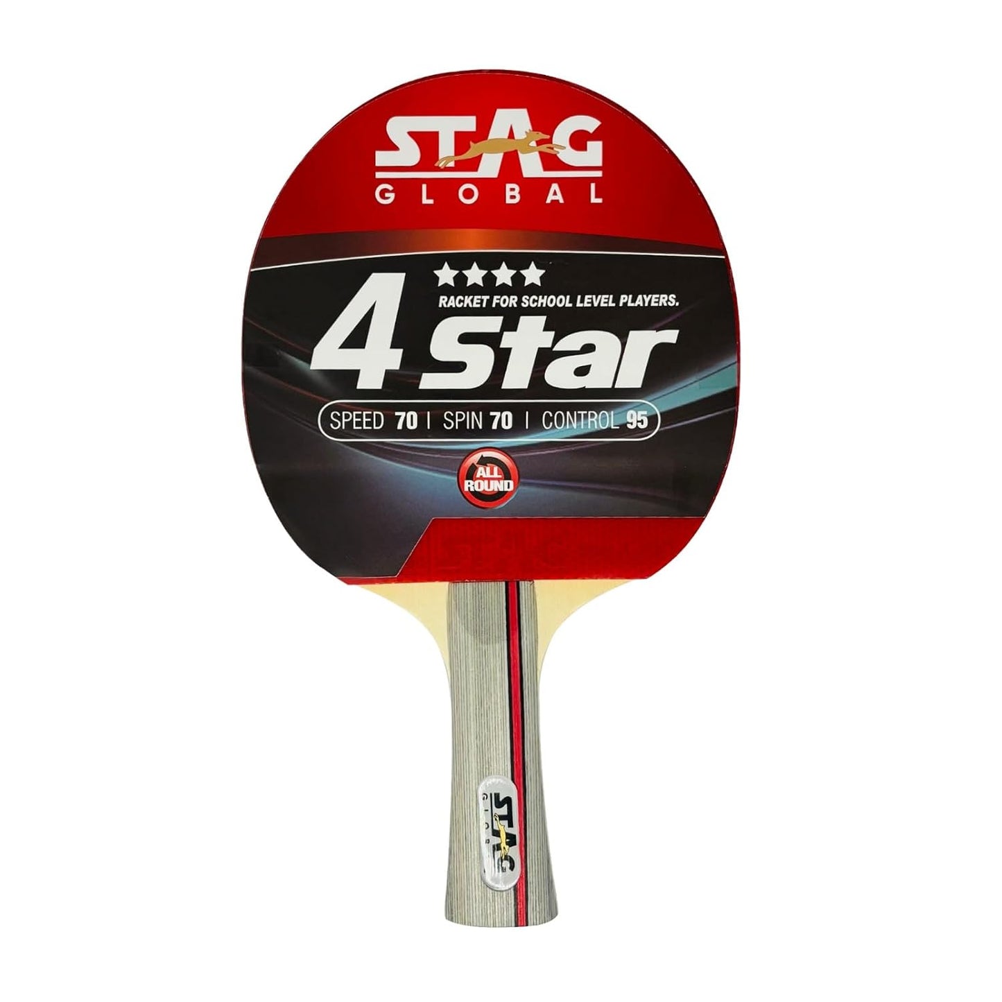 STAG GLOBAL 4 STAR Table Tennis Racket