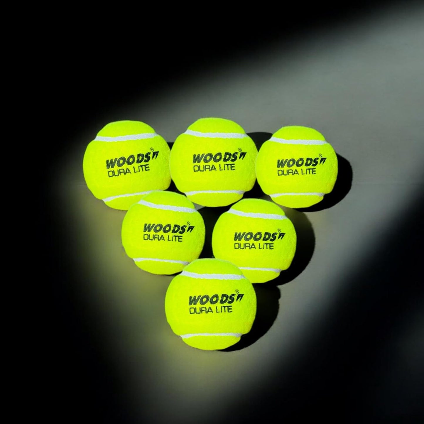 WOODS Dura Lite Cricket Tennis Ball