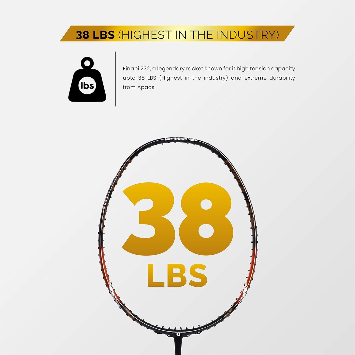 APACS Finapi 232 Badminton Racquet
