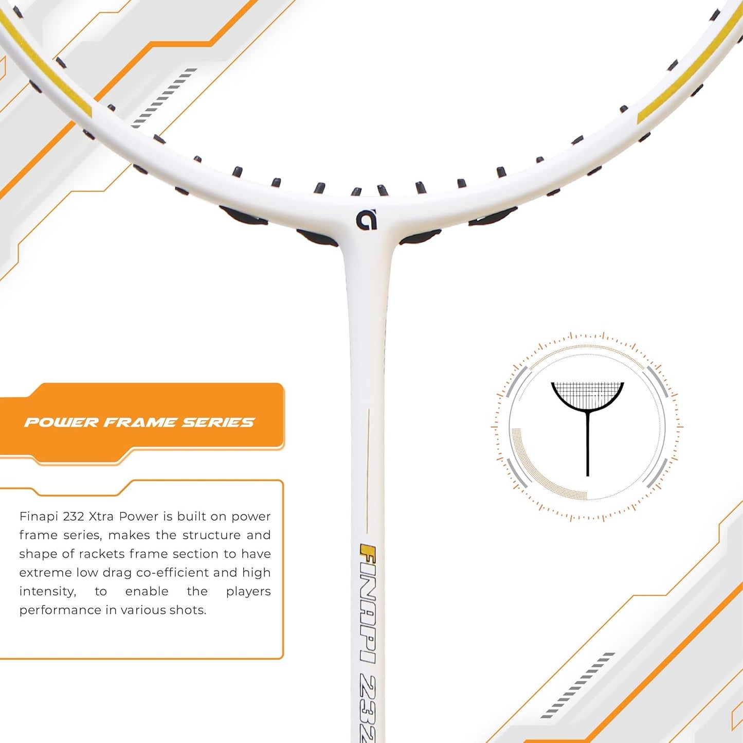 Apacs Finapi 232 Xtra Power Badminton Racket