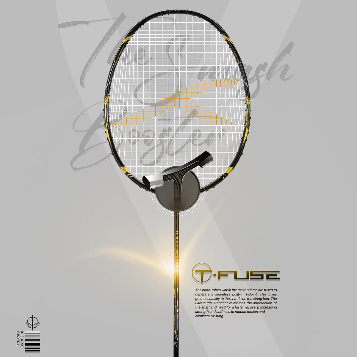 Hundred Atomic-X Badminton Racquet