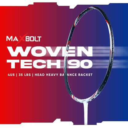 Maxbolt Woven Tech 90 Badminton Racket