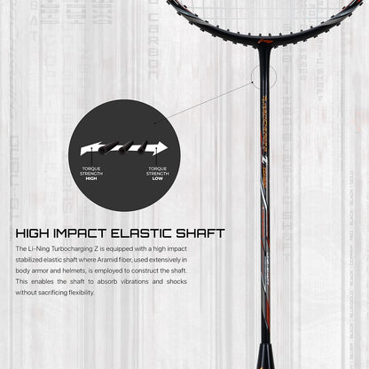 LINING Turbo Charging Z Combat BADMINTON RACQUET
