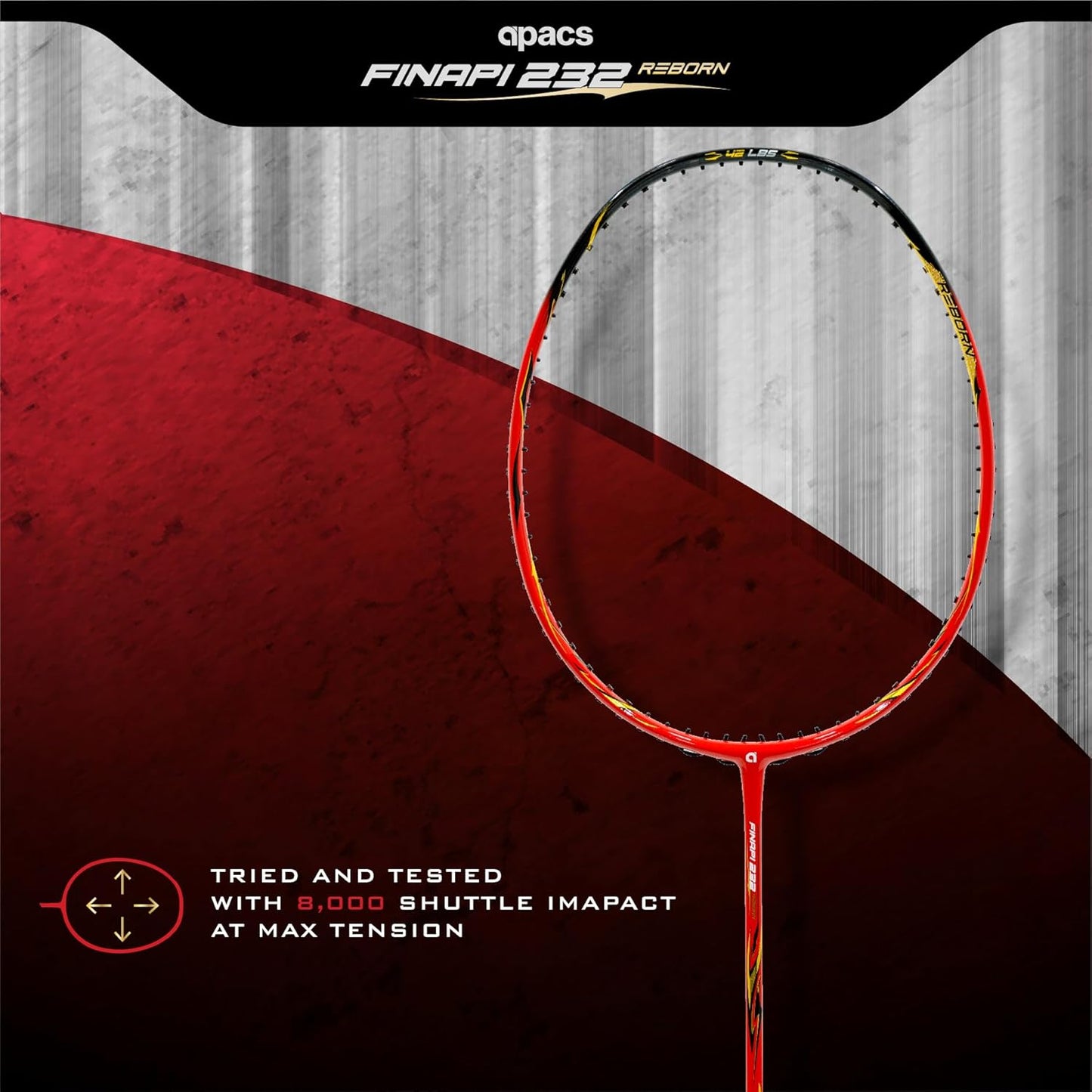 APACS Finapi 232 REBORN badminton racket