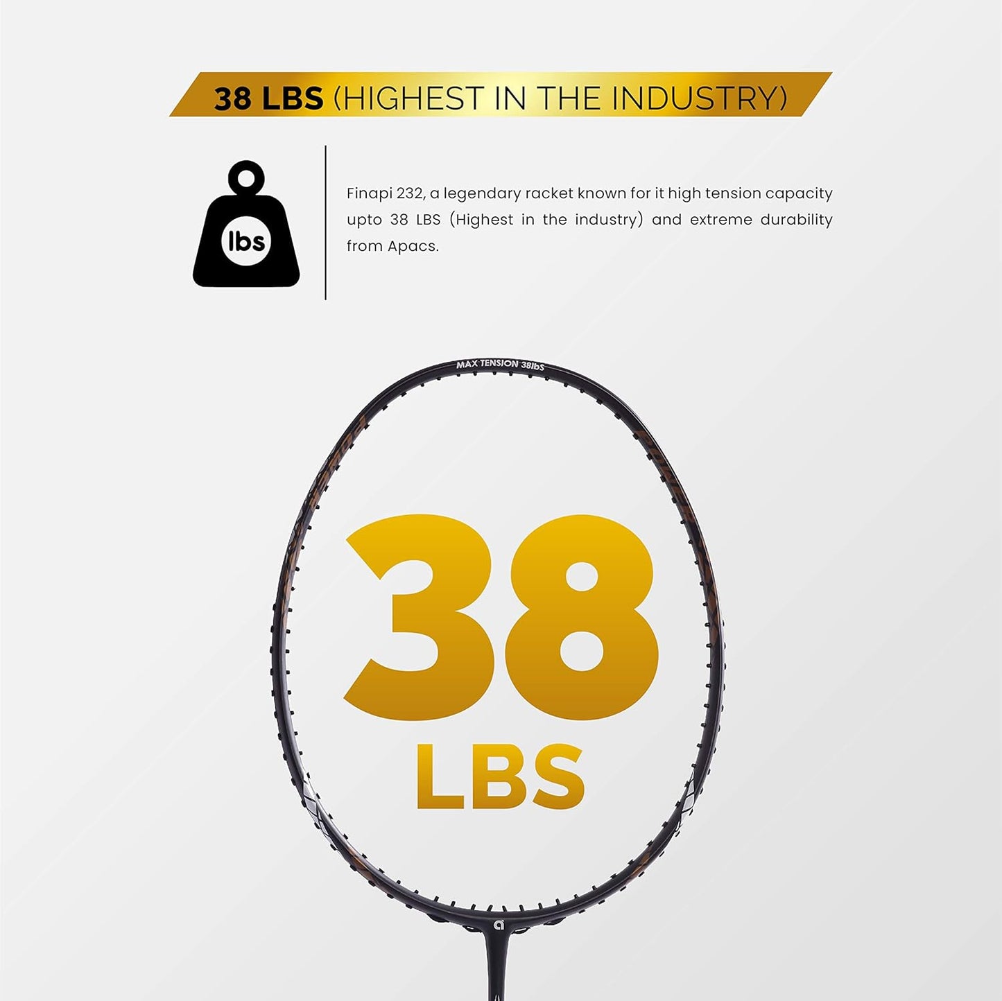 APACS Finapi 232 Badminton Racquet