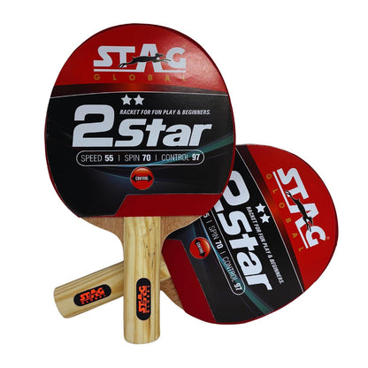 Stag 2 Star Table Tennis Racquet
