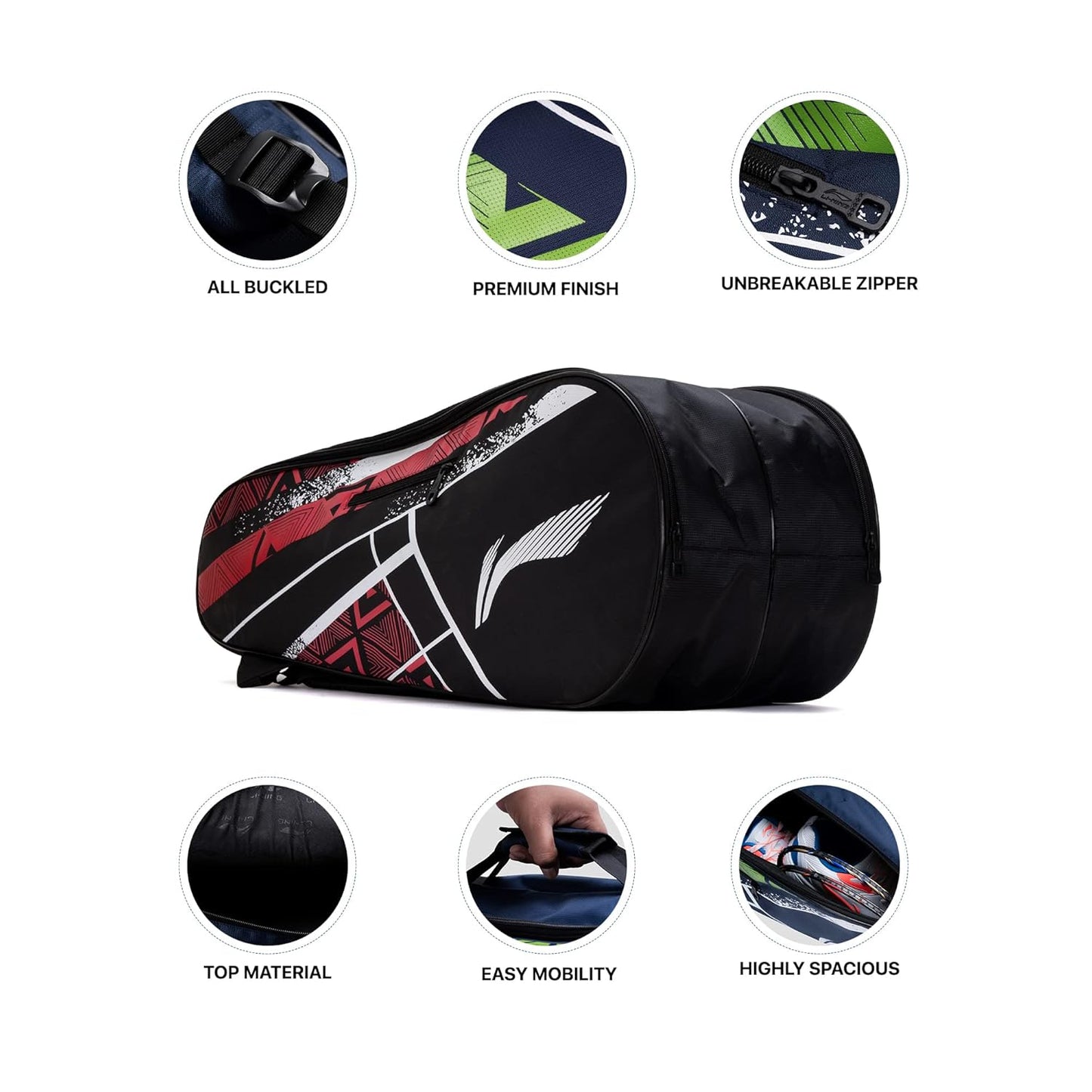 Li-Ning ABDS681 Raider Max Badminton Kit Bag