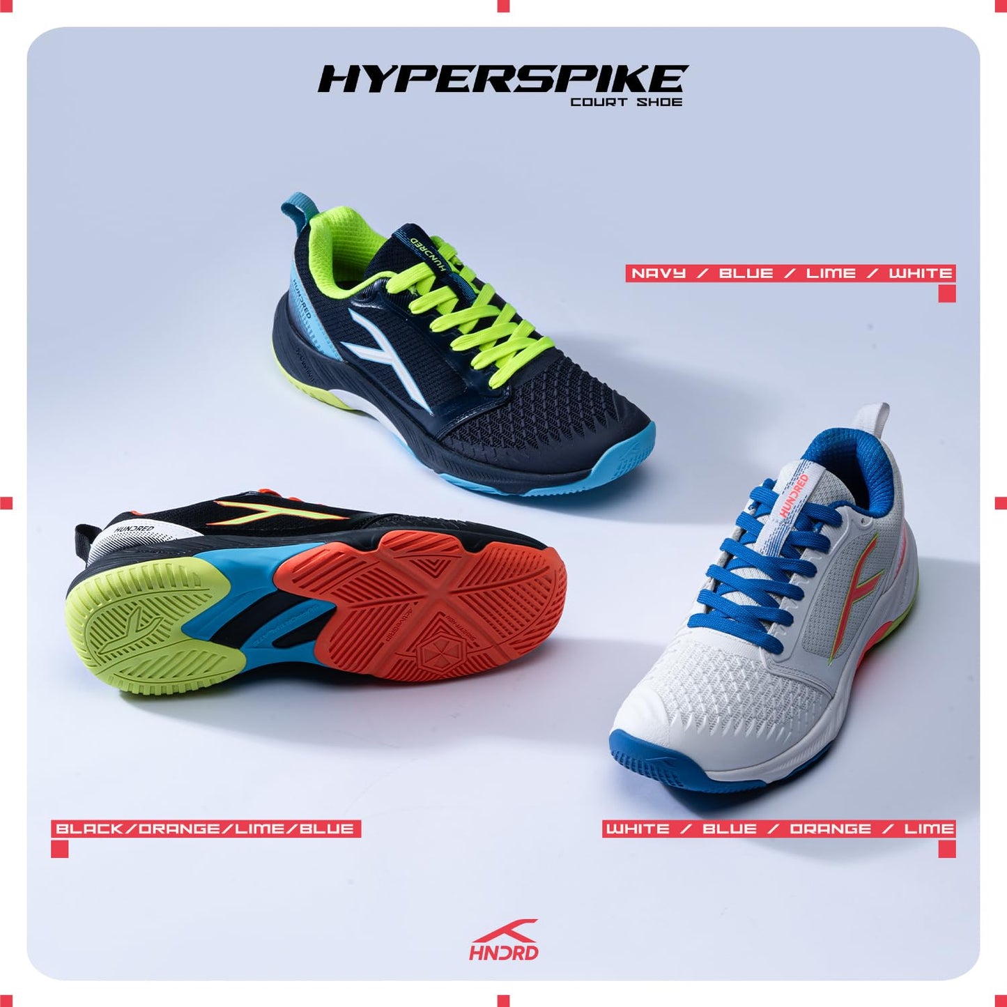 Hundred Hyperspike Badminton shoes