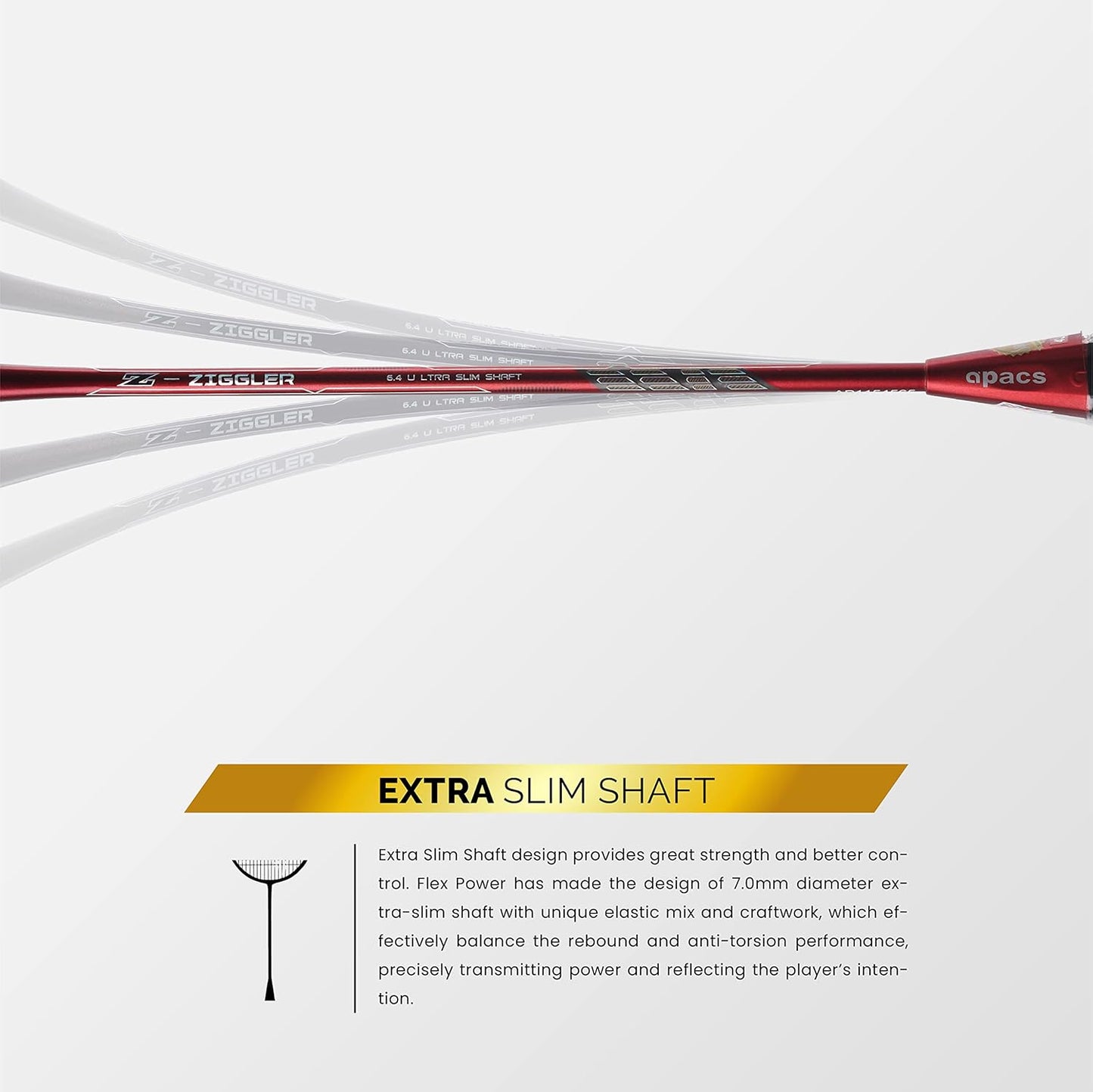 Apacs Z Ziggler Badminton Racket