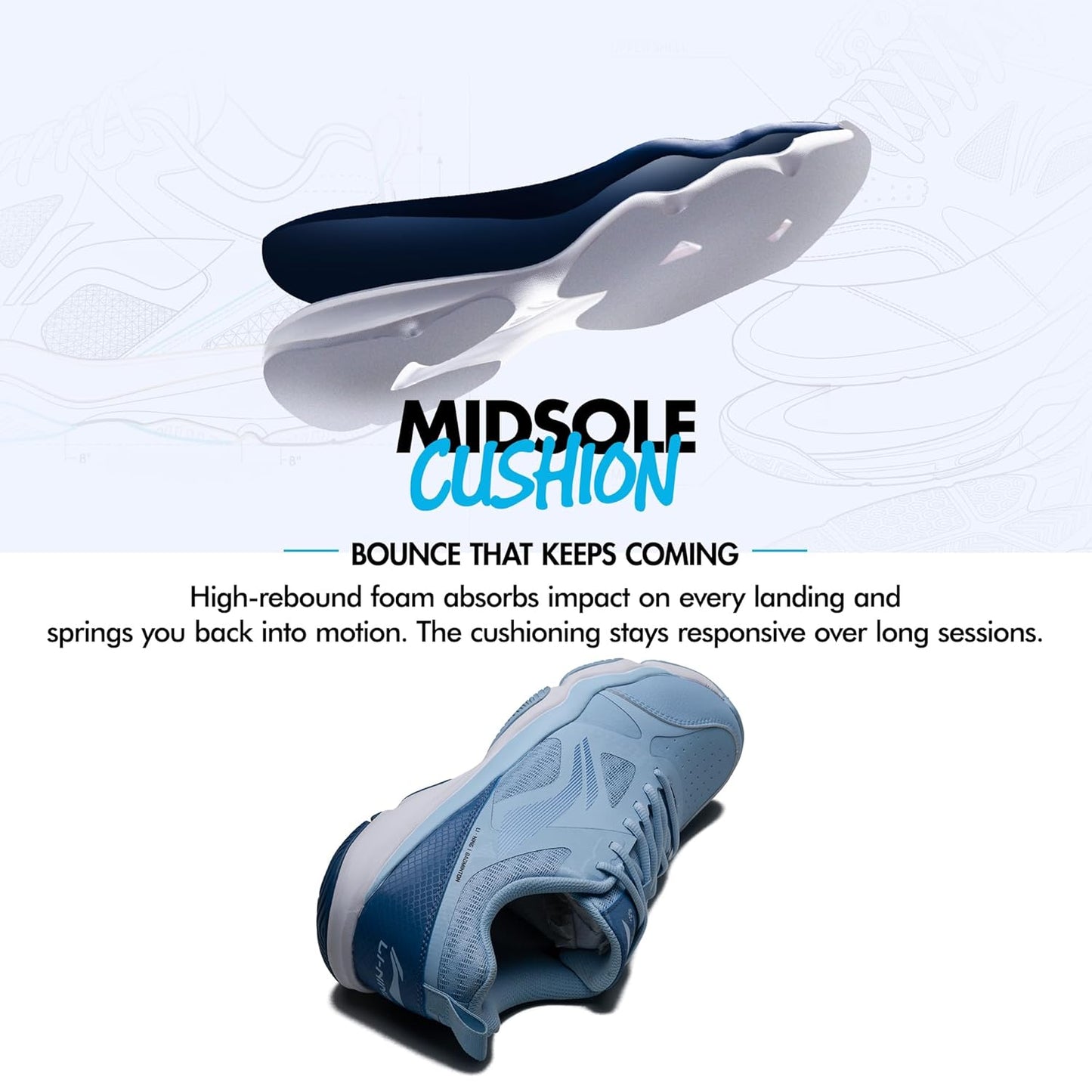LINING RANGER FORCE BADMINTON SHOES
