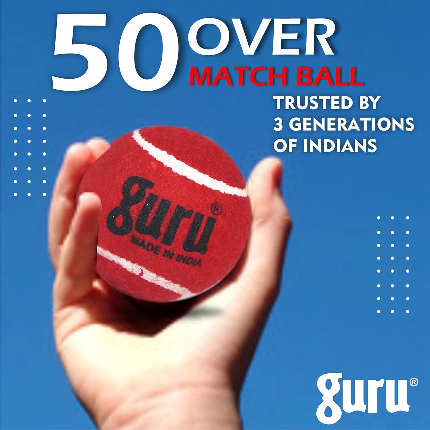 Guru Tennis Cricket Ball