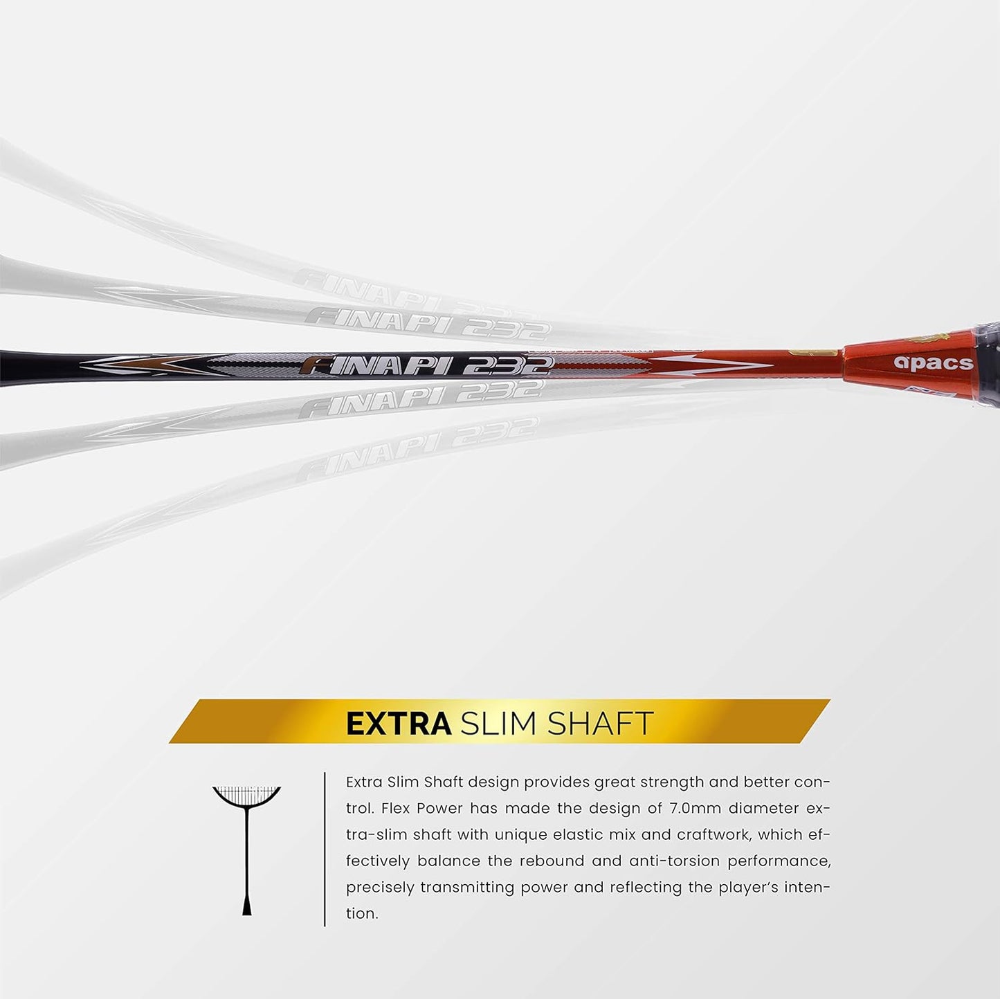 APACS Finapi 232 Badminton Racquet