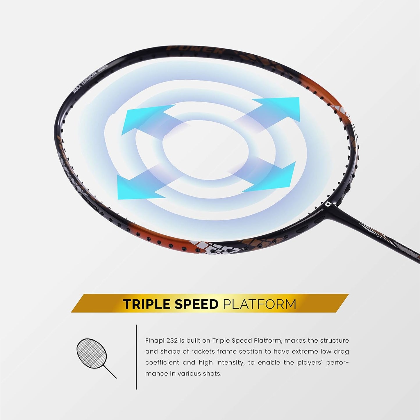 APACS Finapi 232 Badminton Racquet