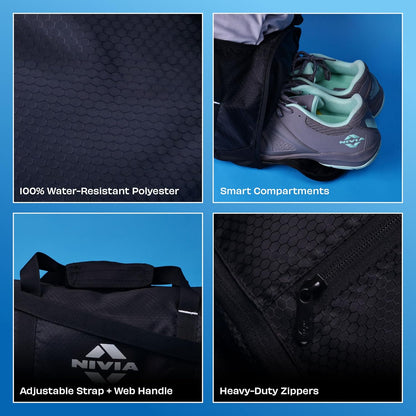 Nivia Beast Gym Bag - 4