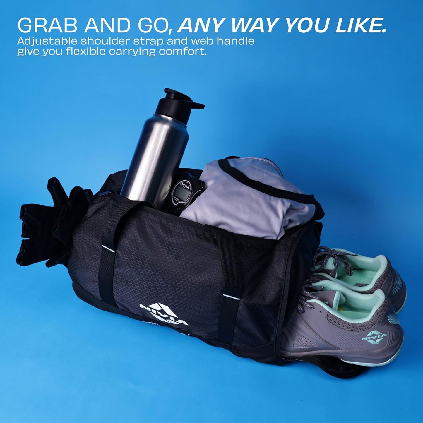 Nivia Beast Gym Bag - 4