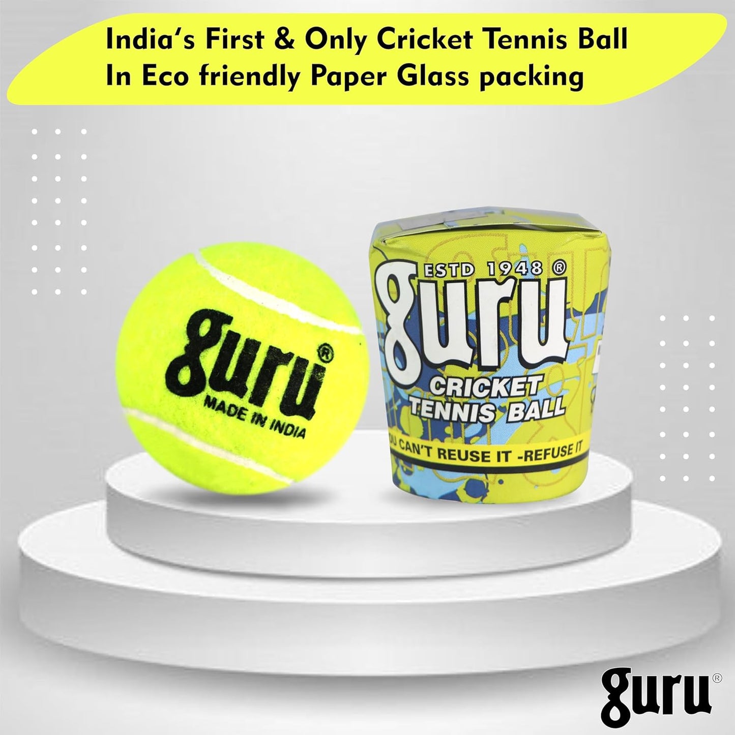 Guru Tennis Cricket Ball
