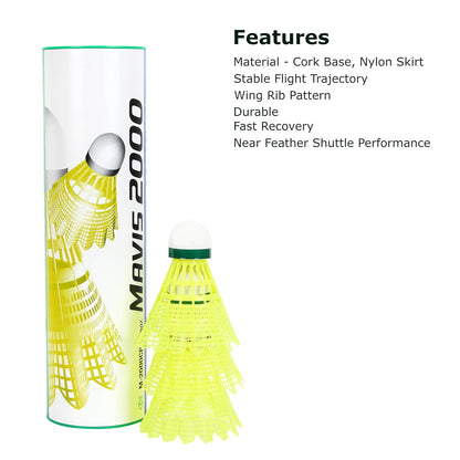 YONEX MAVIS 2000 BADMINTON SHUTTLECOCK