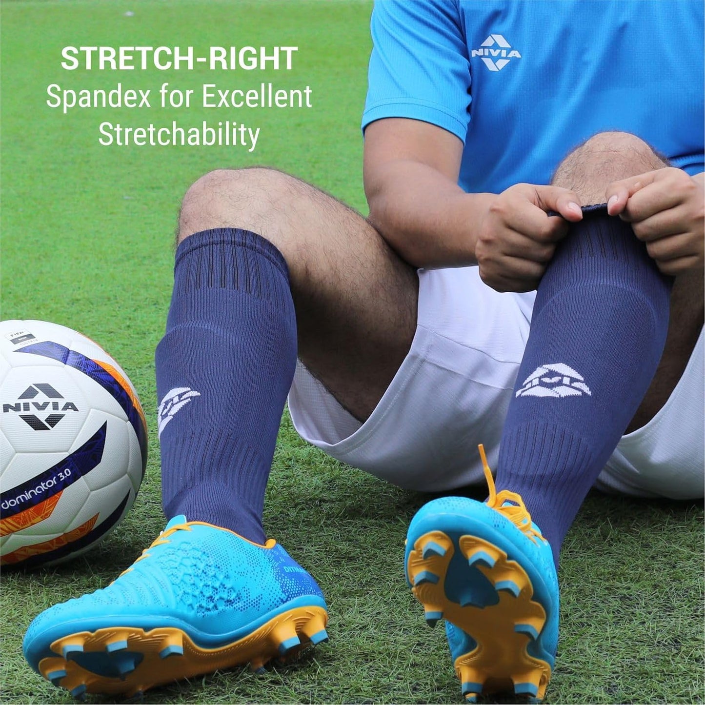 Nivia Plain Encounter Football Stockings