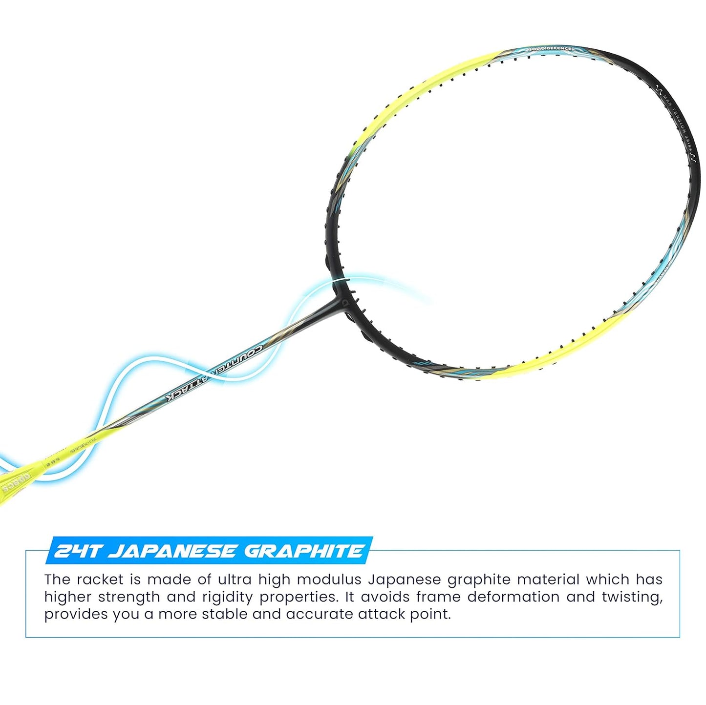 APACS COUNTER ATTACK 4U BADMINTON RACQUET