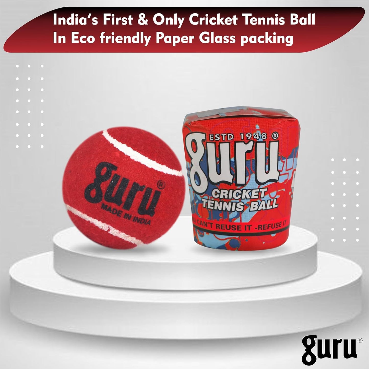 Guru Tennis Cricket Ball
