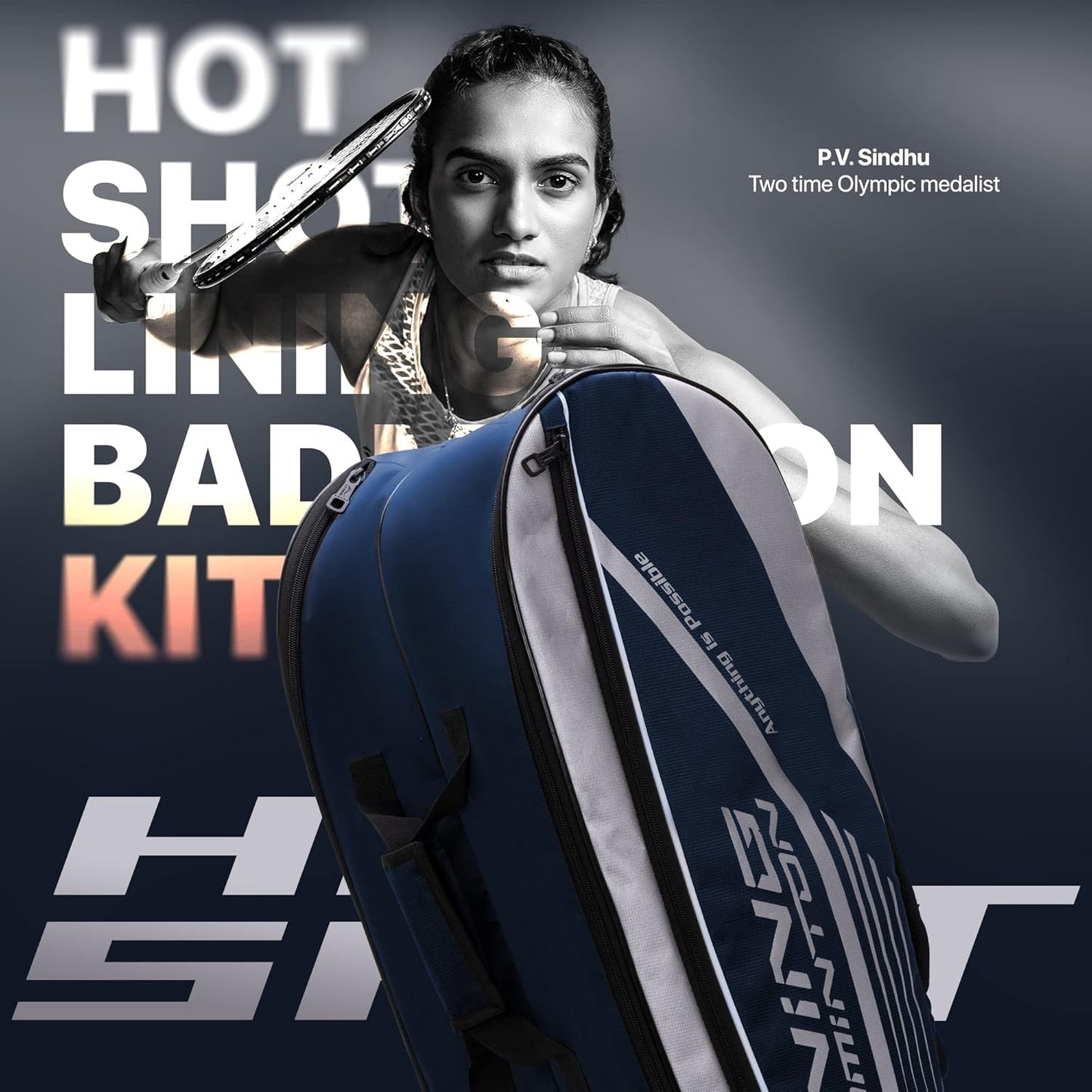 Li-Ning ABDS683 Hot Shot Badminton Kit Bag