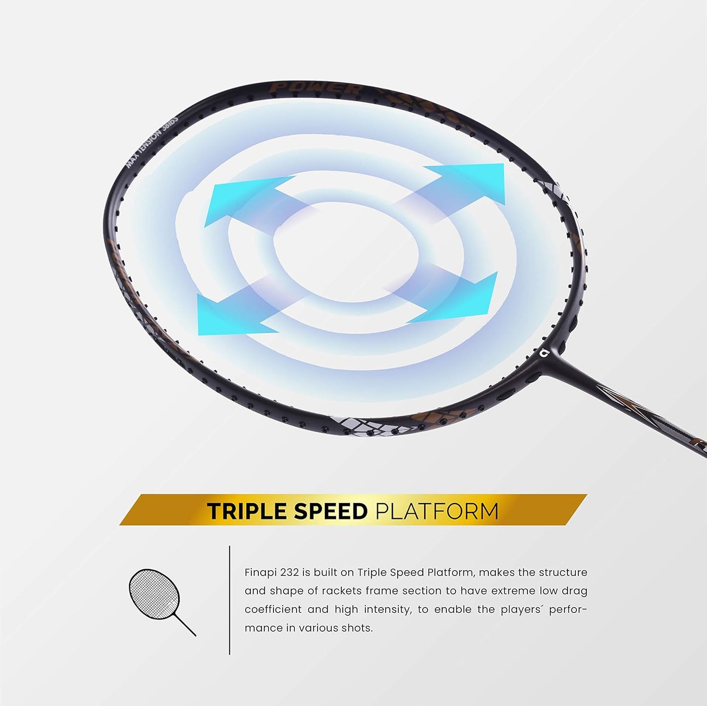 APACS Finapi 232 Badminton Racquet