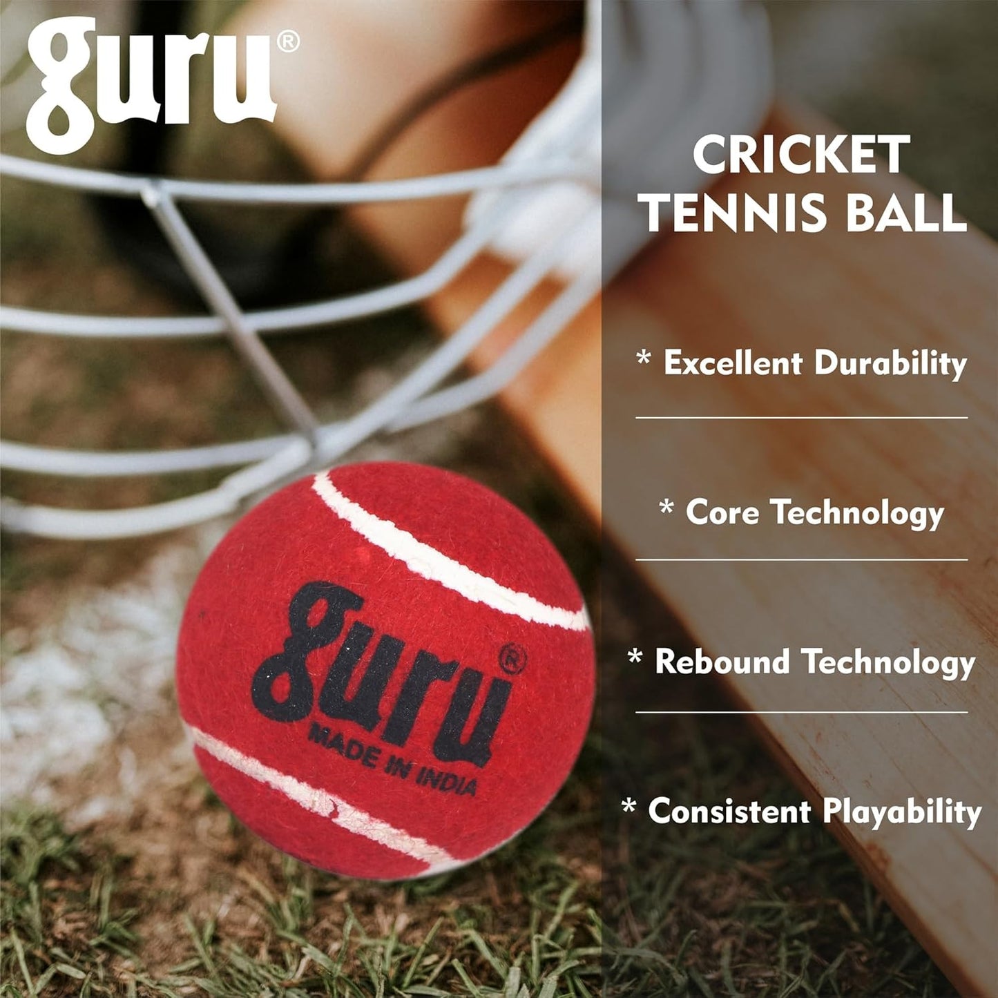 Guru Tennis Cricket Ball