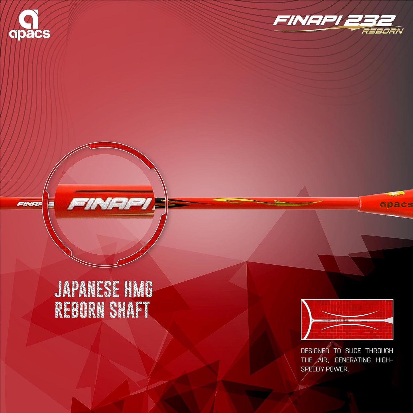 APACS Finapi 232 REBORN badminton racket