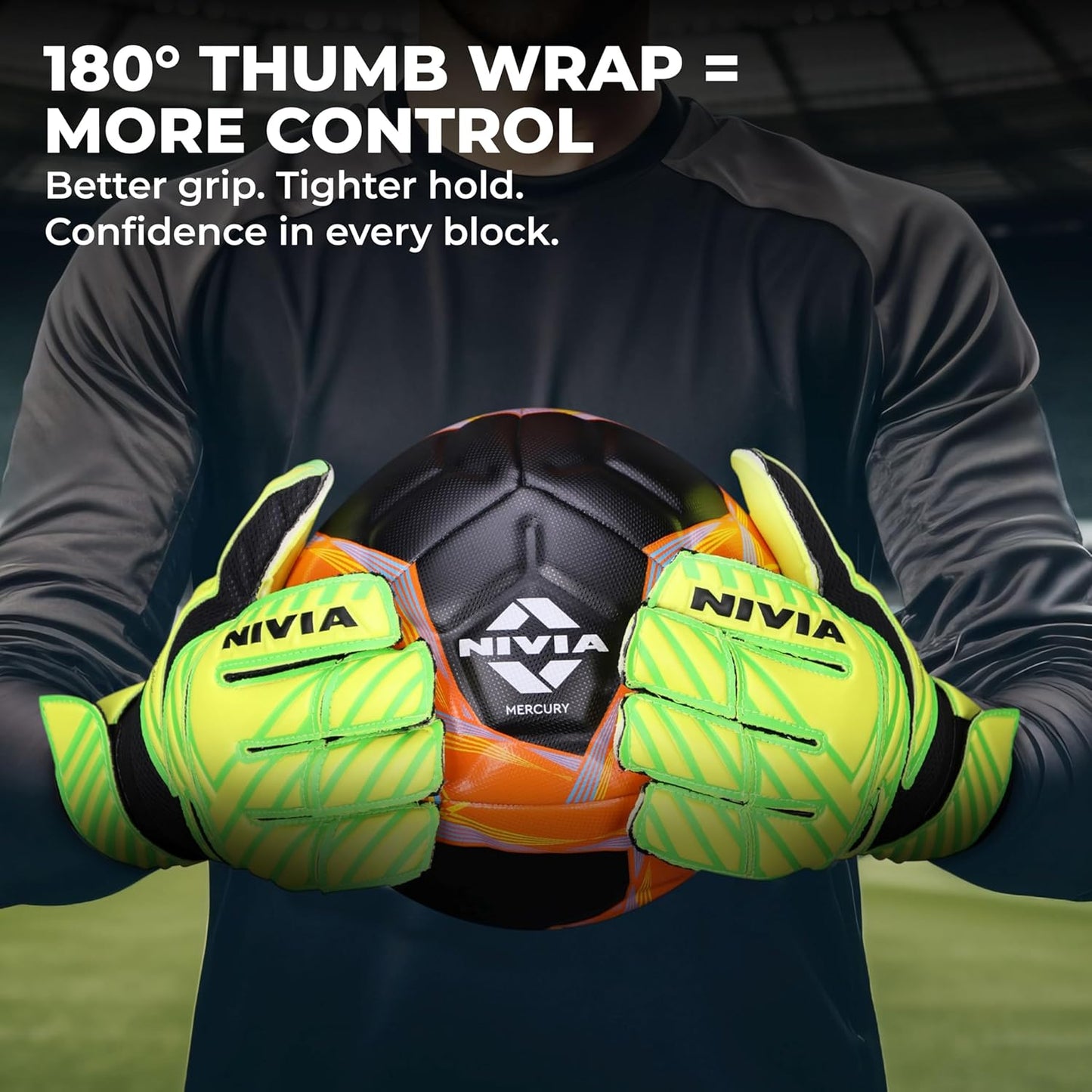 NIVIA SPIDER FOOTBALL GOAL KEEPER GLOVES