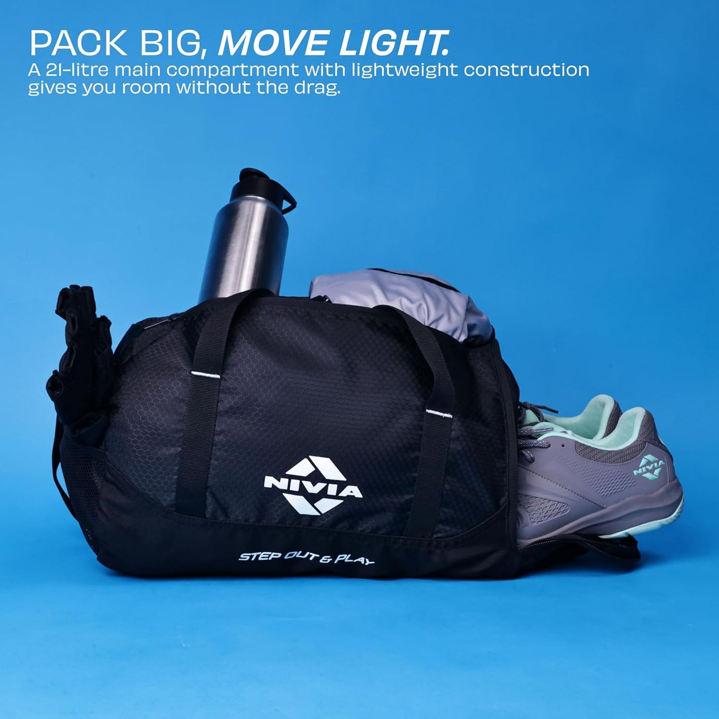 Nivia Beast Gym Bag - 4