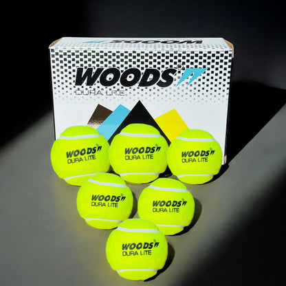 WOODS Dura Lite Cricket Tennis Ball