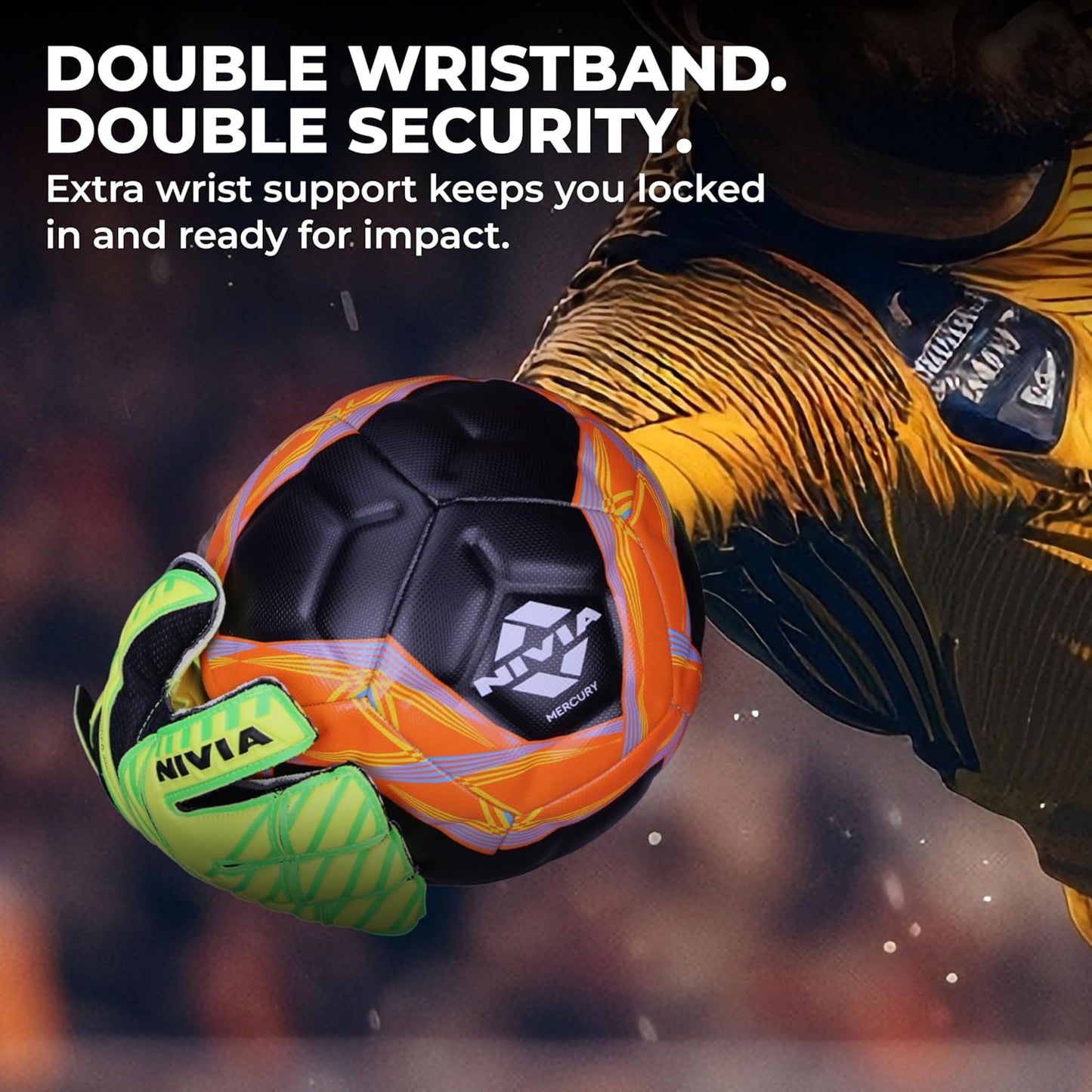 NIVIA SPIDER FOOTBALL GOAL KEEPER GLOVES