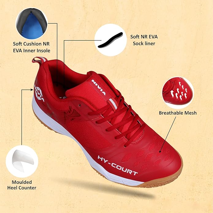 NIVIA HY-Court 2.1 Badminton Shoes