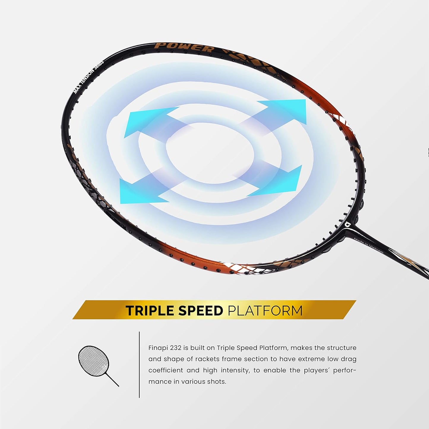 APACS Finapi 232 Badminton Racquet
