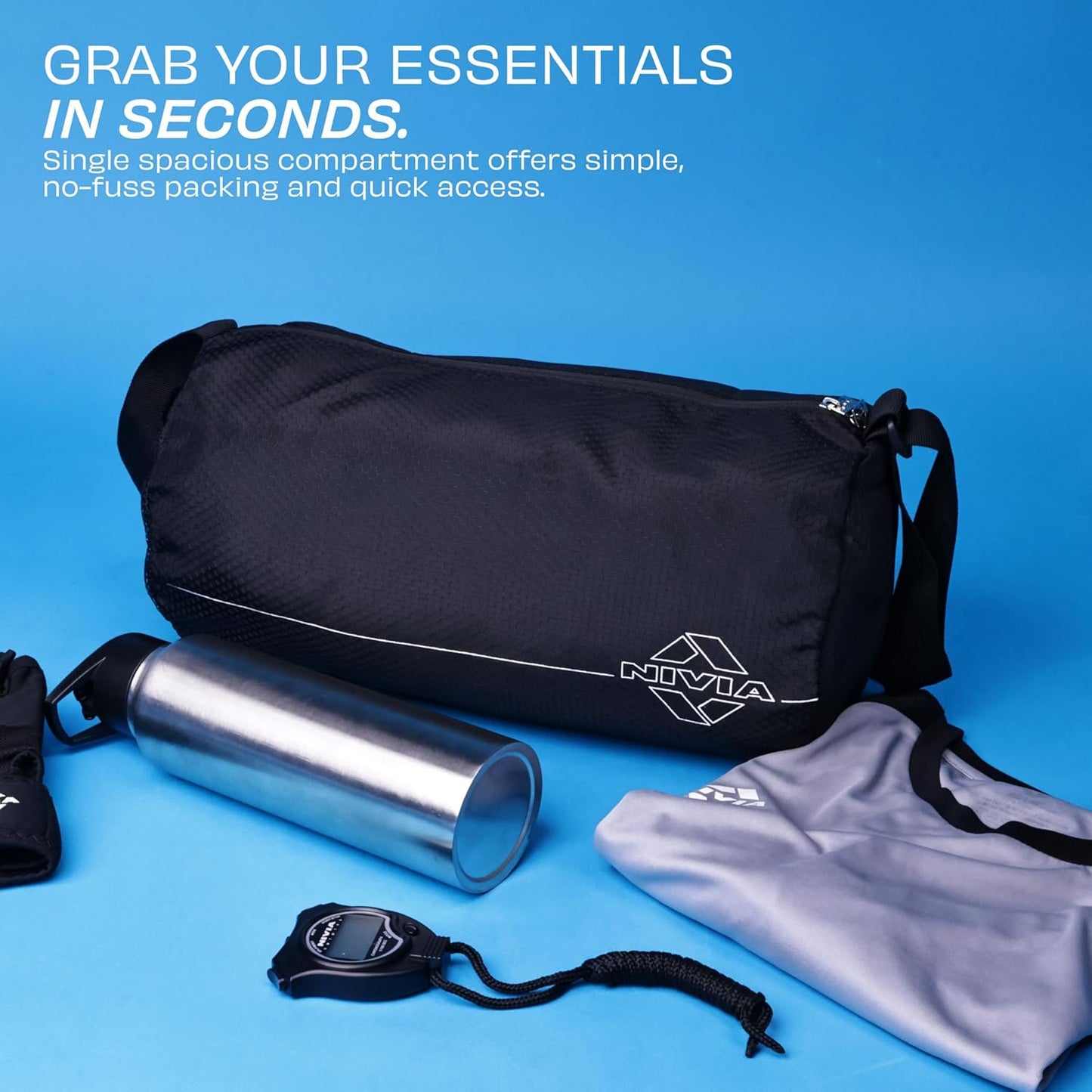 NIVIA BASIC DUFFLE  BAG