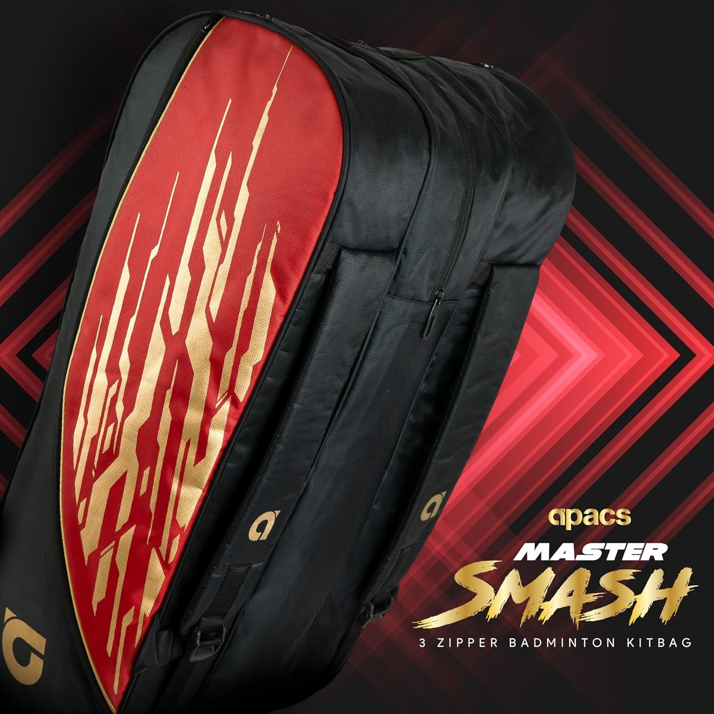 Apacs Master Smash Triple Zipper kitbag