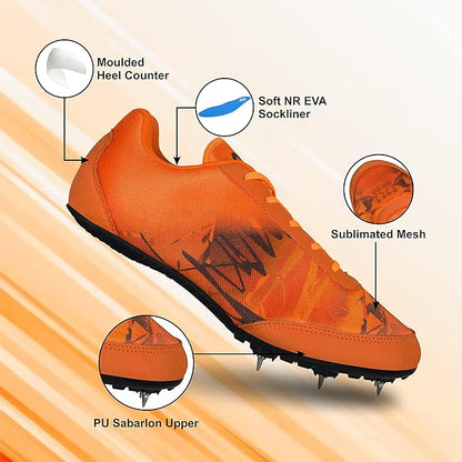 Nivia Zion-1 Running Spikes Shoes