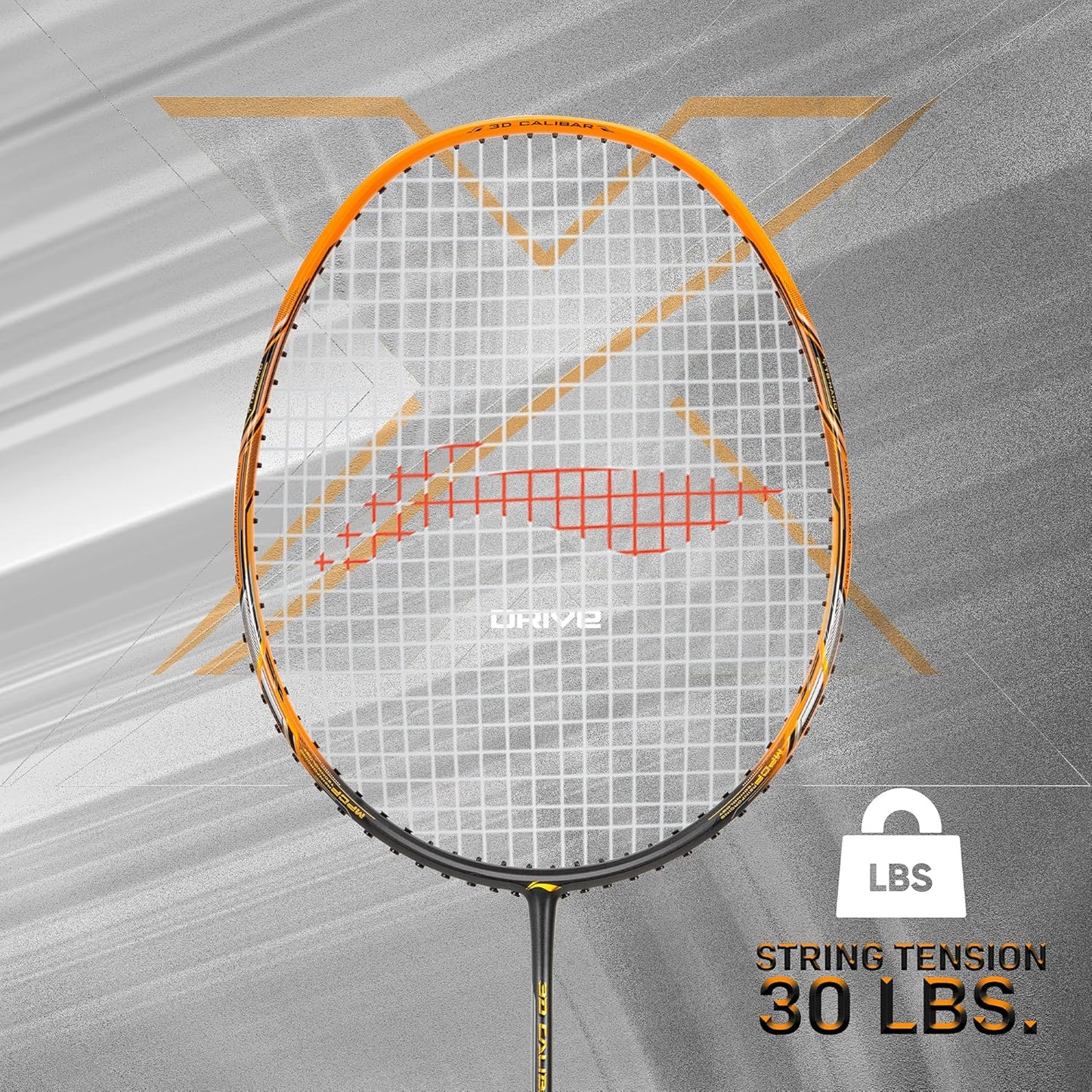 LINING 3D Calibar X Drive BADMINTON RACQUET