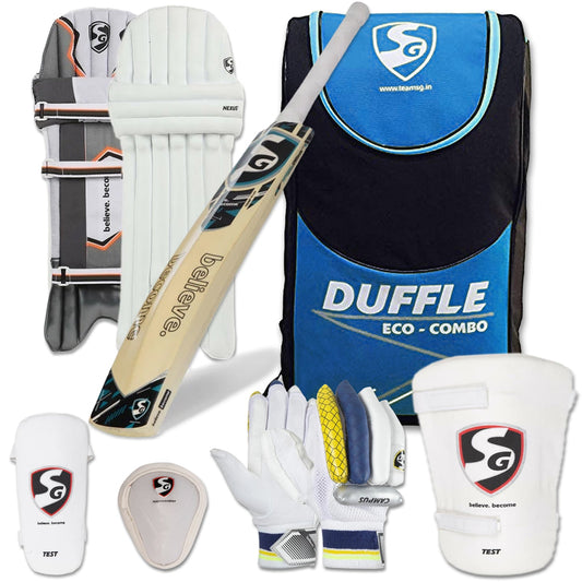 SG DUFFLE ECO COMBO CRICKET KIT