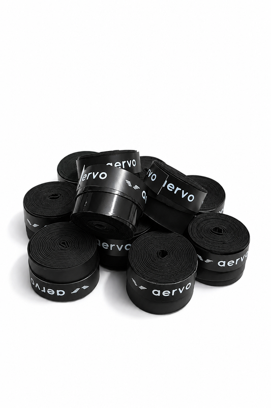 Aervo 550W Plain Over Badminton Grip (BLACK)
