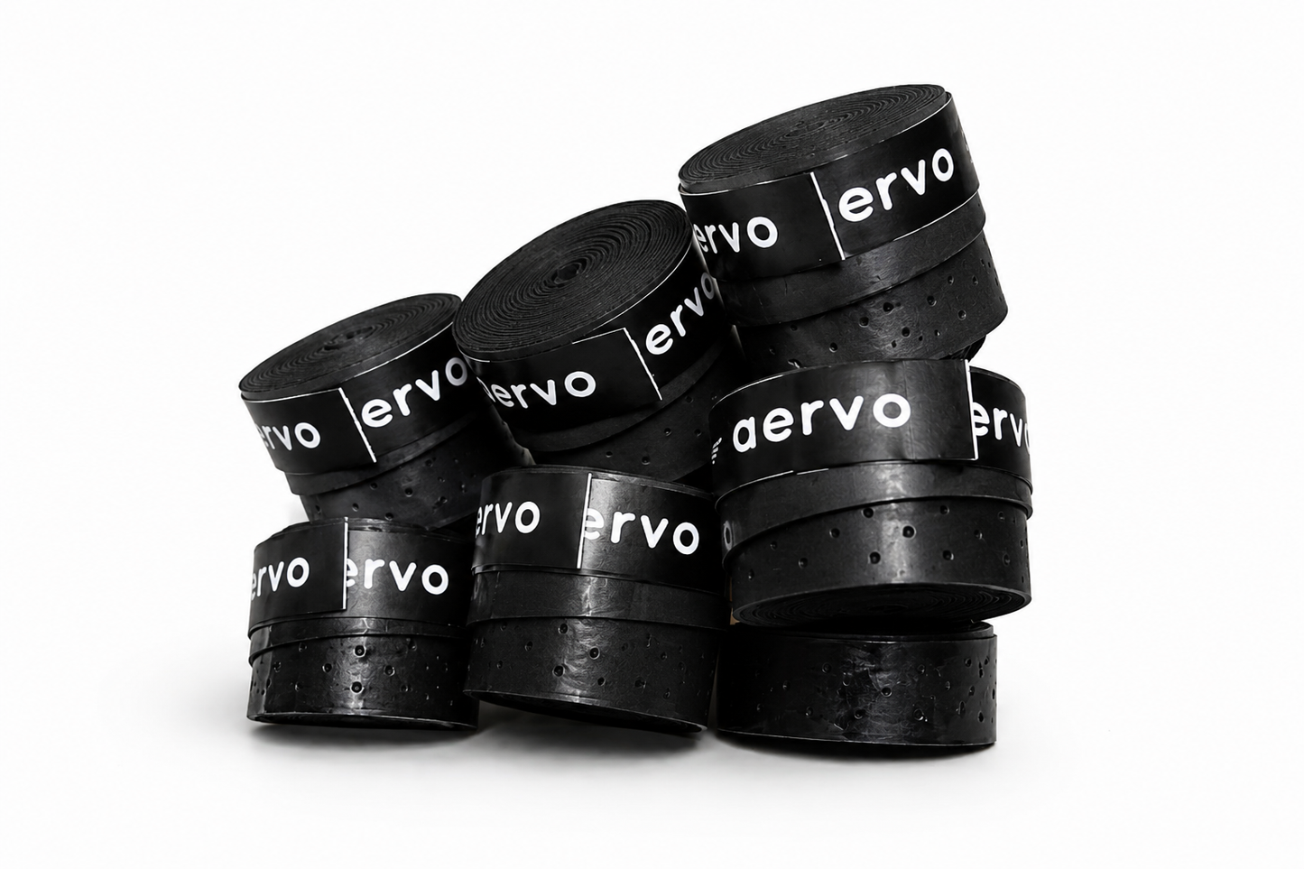 Aervo 550W Dotted Over Badminton Grip (BLACK)