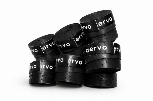 Aervo 550W Dotted Over Badminton Grip (BLACK)