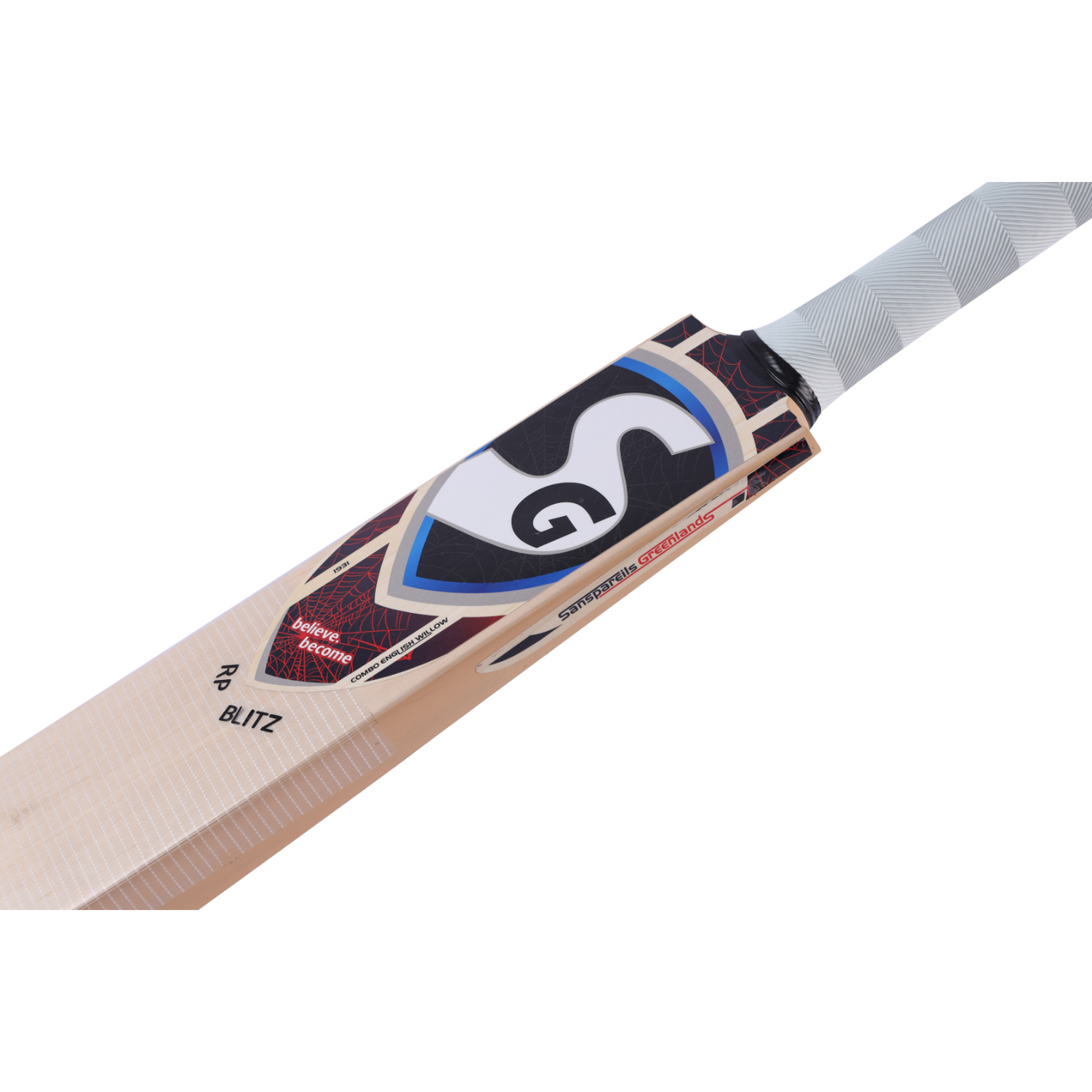SG RP Blitz English and Kashmir Combo Cricket Bat
